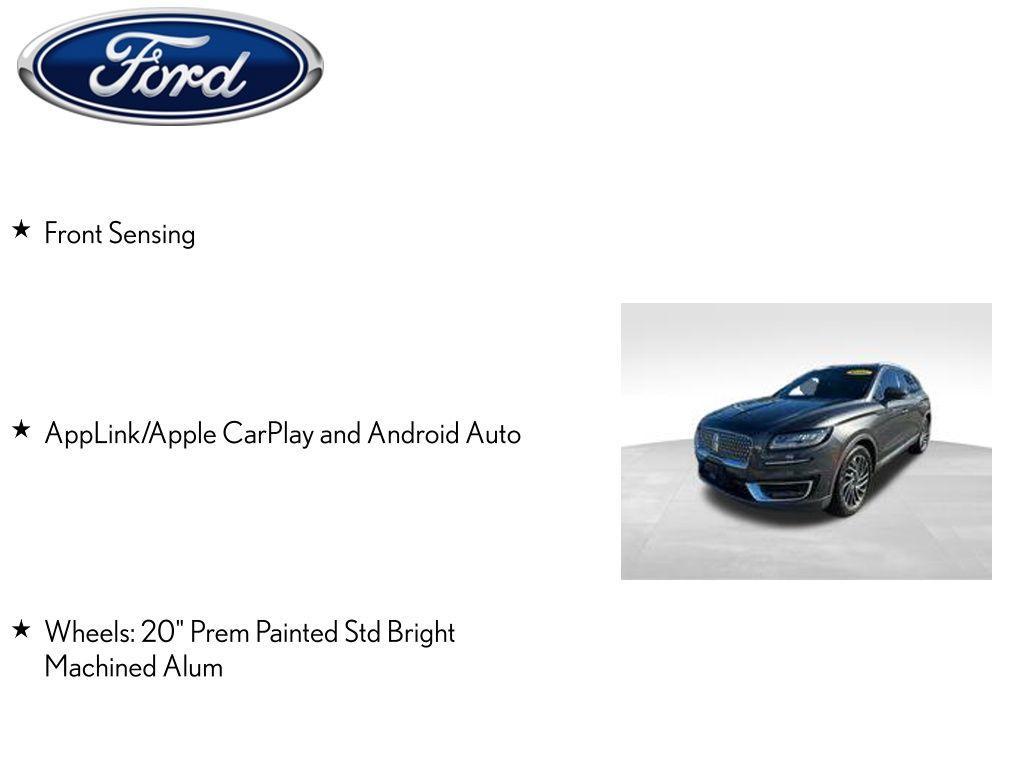 used 2020 Lincoln Nautilus car, priced at $19,381