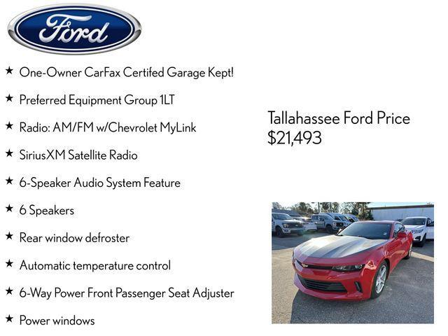 used 2018 Chevrolet Camaro car, priced at $21,493