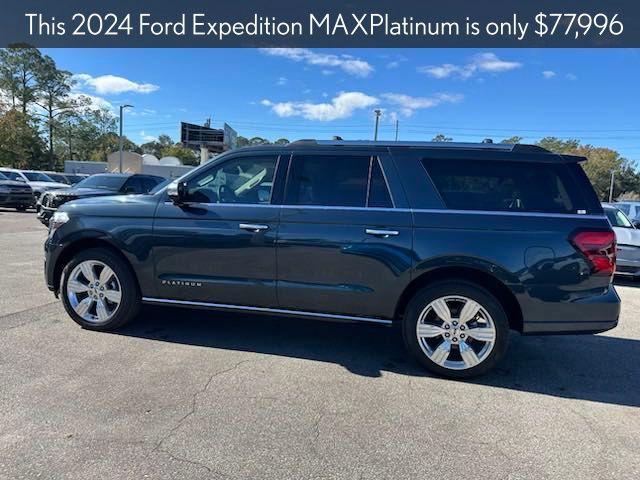 new 2024 Ford Expedition Max car, priced at $77,996