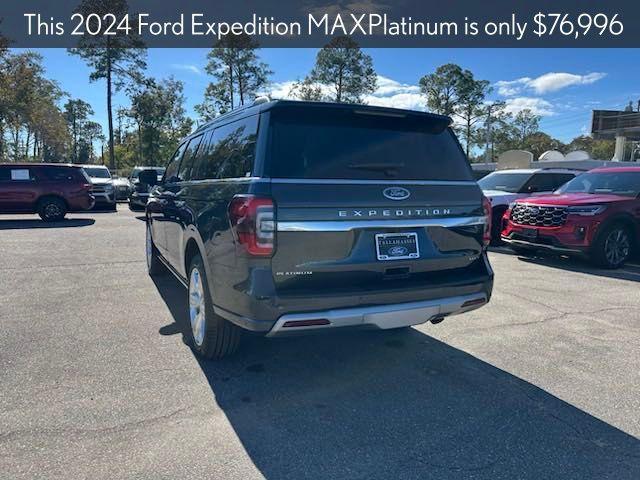 new 2024 Ford Expedition Max car, priced at $76,996