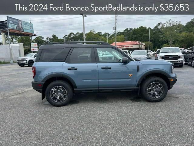 new 2024 Ford Bronco Sport car, priced at $35,653