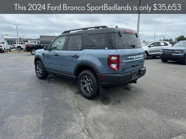 new 2024 Ford Bronco Sport car, priced at $35,653