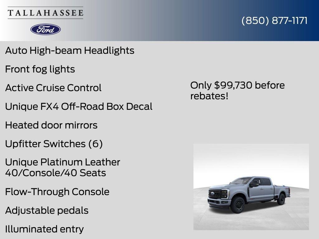 new 2026 Ford F-250 car, priced at $99,730