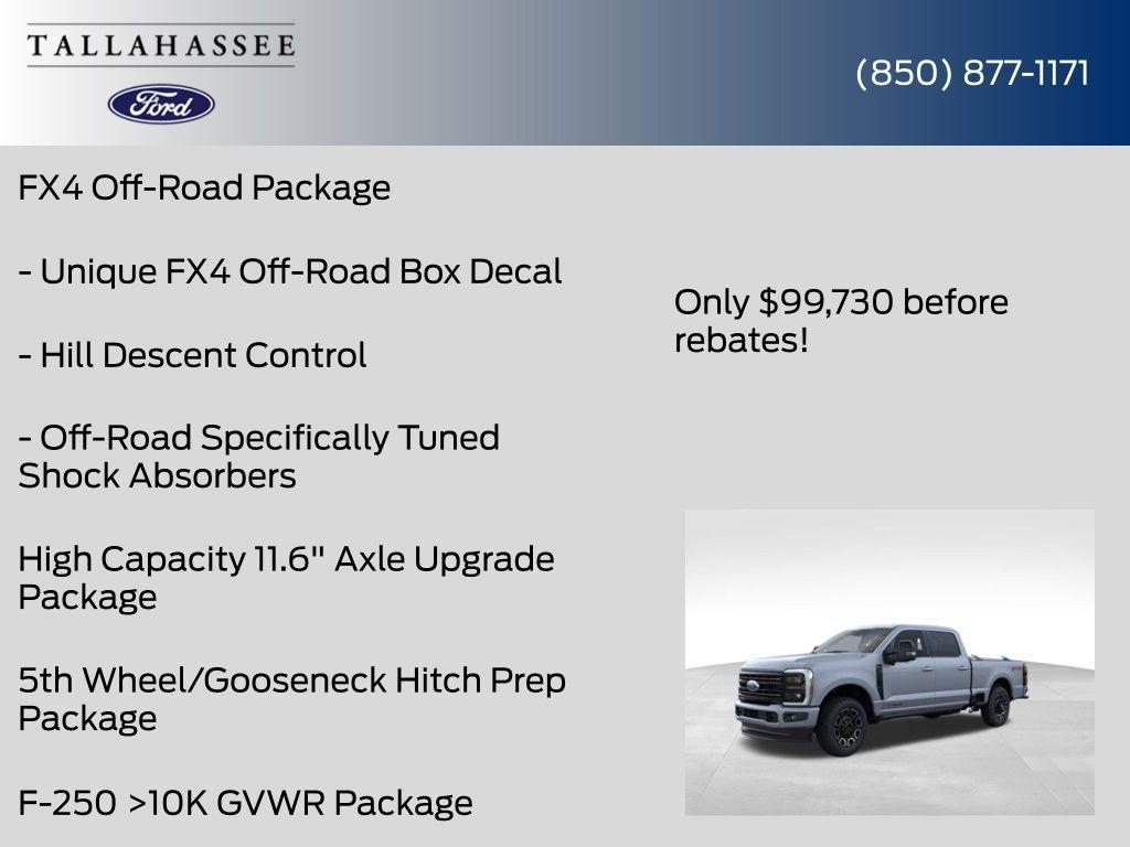 new 2026 Ford F-250 car, priced at $99,730