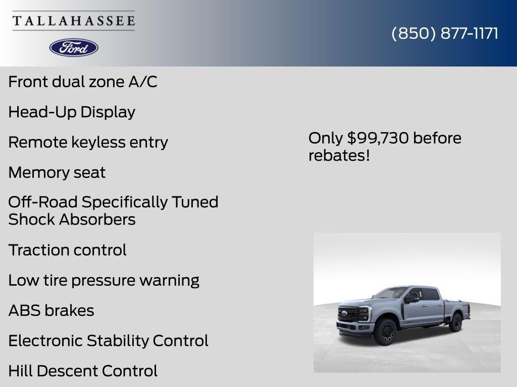 new 2026 Ford F-250 car, priced at $99,730