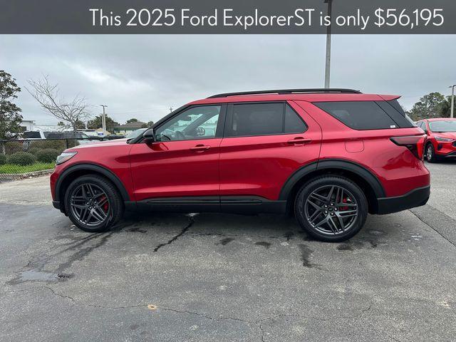 new 2025 Ford Explorer car, priced at $56,195