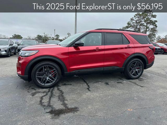 new 2025 Ford Explorer car, priced at $56,195