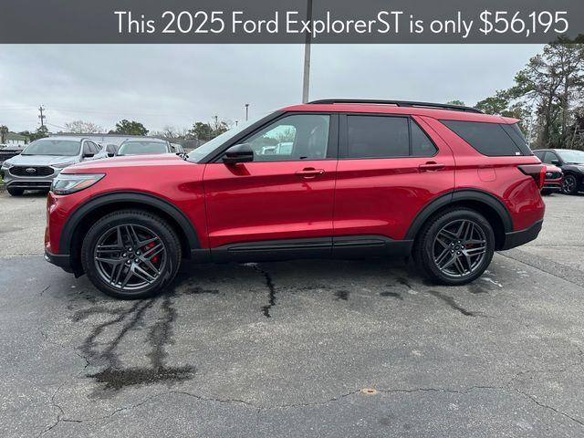 new 2025 Ford Explorer car, priced at $56,195