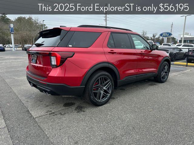 new 2025 Ford Explorer car, priced at $56,195