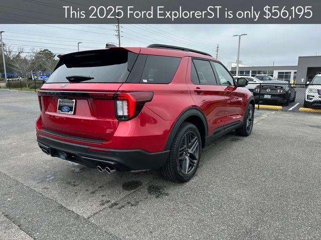 new 2025 Ford Explorer car, priced at $56,195