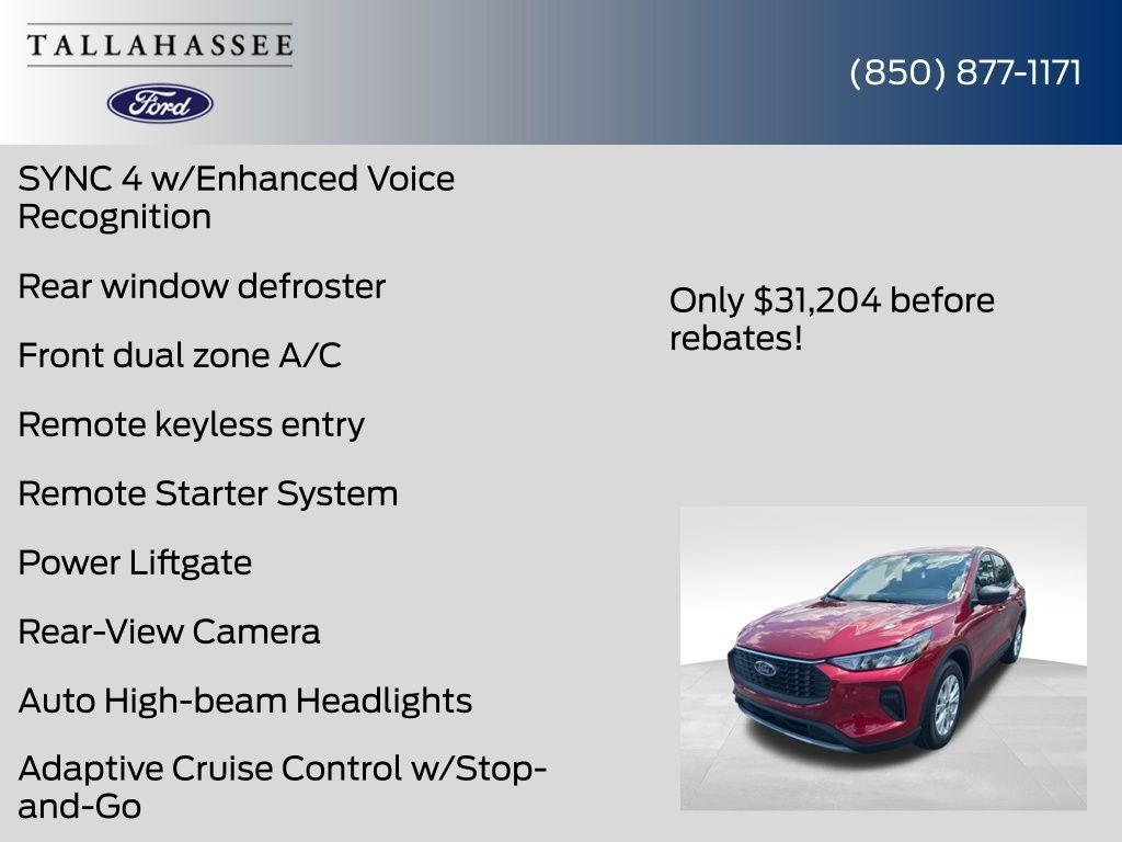 new 2025 Ford Escape car, priced at $27,704