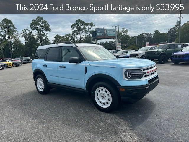 new 2024 Ford Bronco Sport car, priced at $33,995