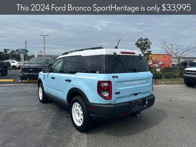 new 2024 Ford Bronco Sport car, priced at $33,995