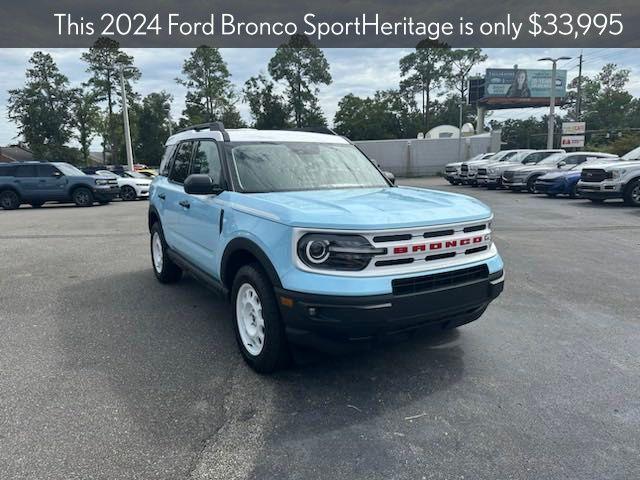 new 2024 Ford Bronco Sport car, priced at $33,995