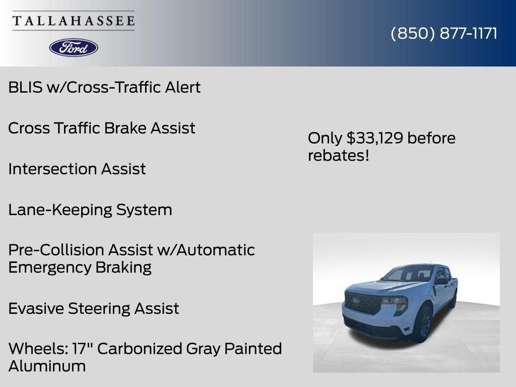 new 2025 Ford Maverick car, priced at $33,129