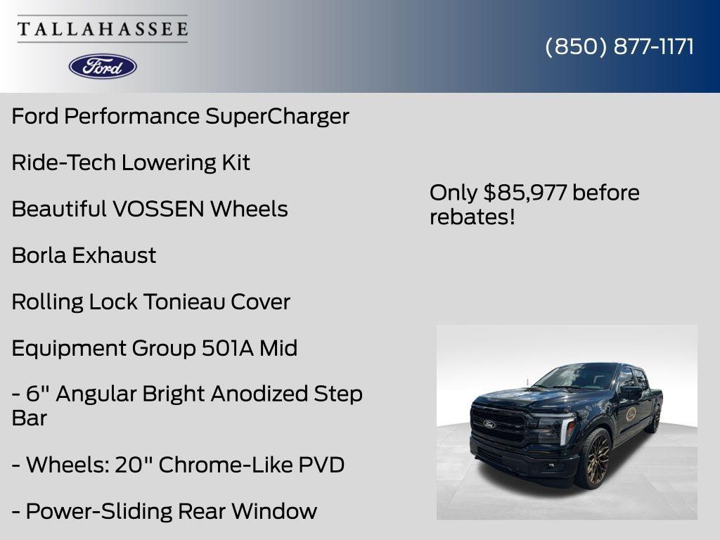 new 2025 Ford F-150 car, priced at $85,977
