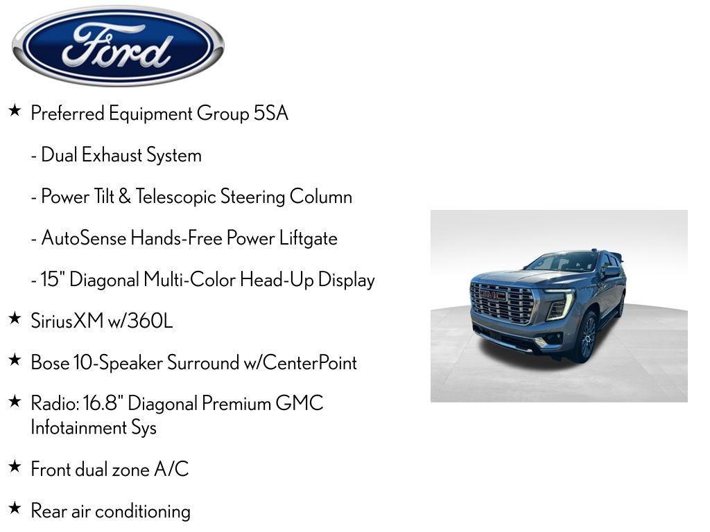 used 2025 GMC Yukon car, priced at $79,671