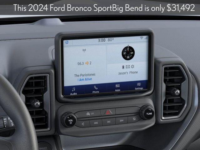 new 2024 Ford Bronco Sport car, priced at $31,492