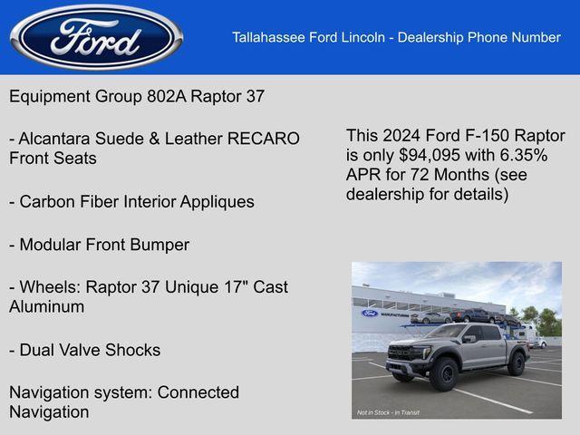 new 2024 Ford F-150 car, priced at $94,095