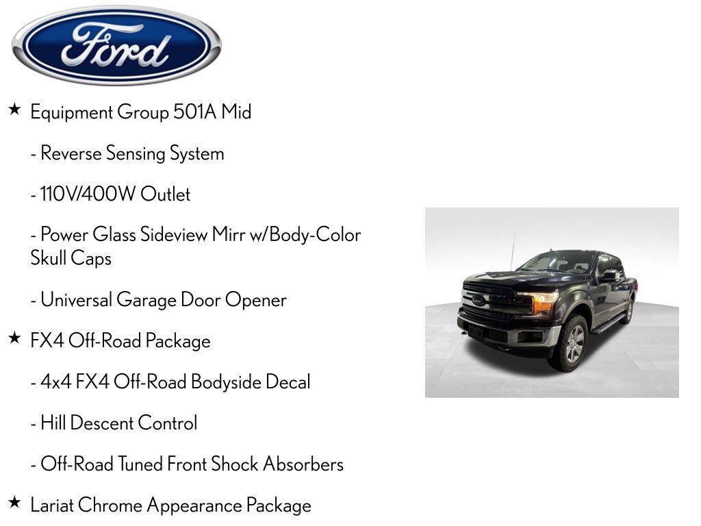 used 2019 Ford F-150 car, priced at $29,981