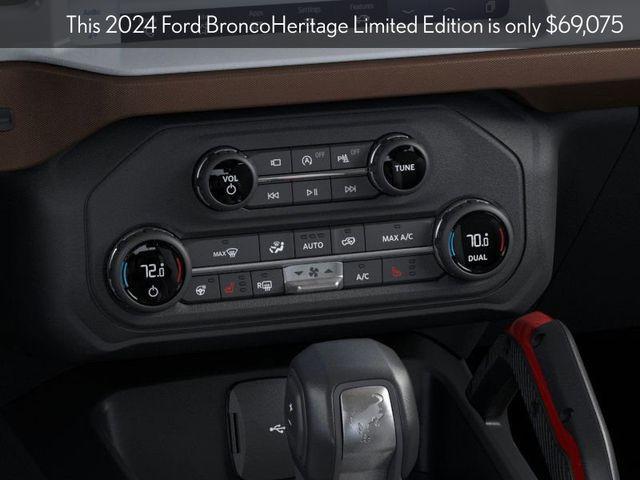 new 2024 Ford Bronco car, priced at $69,075