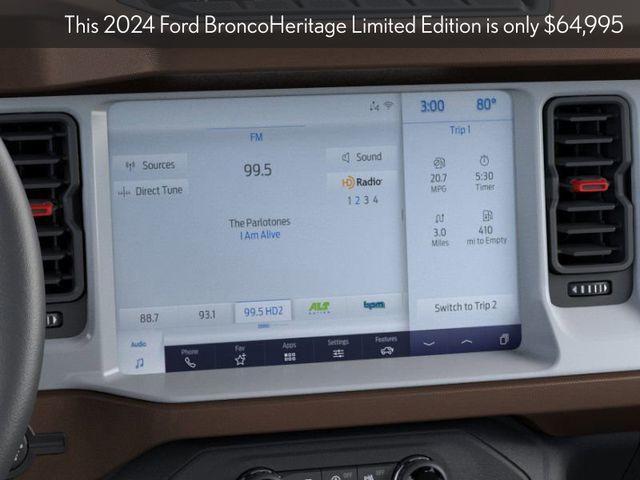 new 2024 Ford Bronco car, priced at $64,995