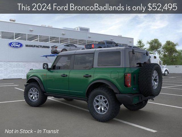 new 2024 Ford Bronco car, priced at $52,495