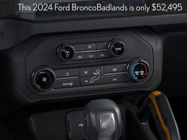 new 2024 Ford Bronco car, priced at $52,495