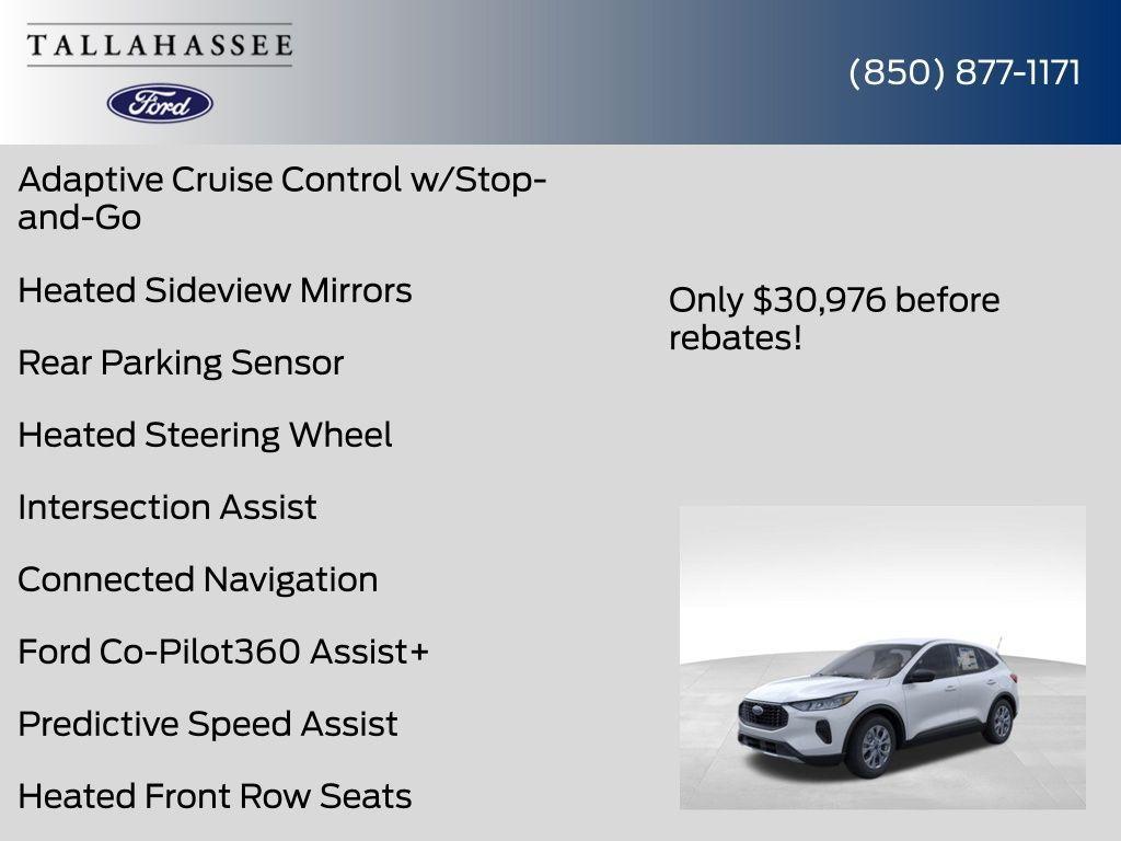 new 2025 Ford Escape car, priced at $27,476