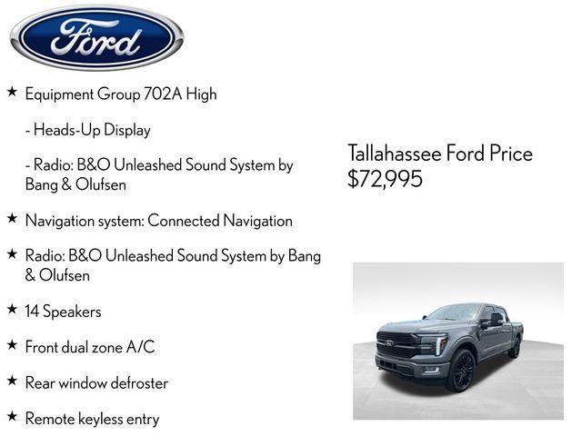 used 2024 Ford F-150 car, priced at $66,692