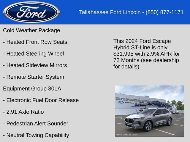 new 2024 Ford Escape car, priced at $31,995