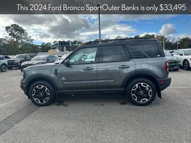 new 2024 Ford Bronco Sport car, priced at $33,495