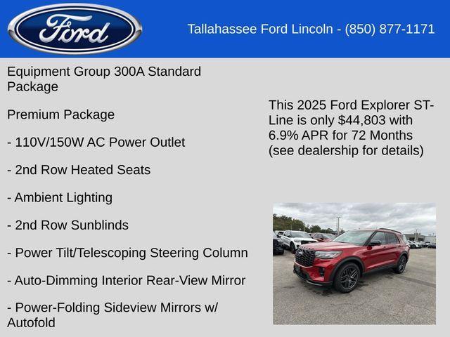 new 2025 Ford Explorer car, priced at $44,803