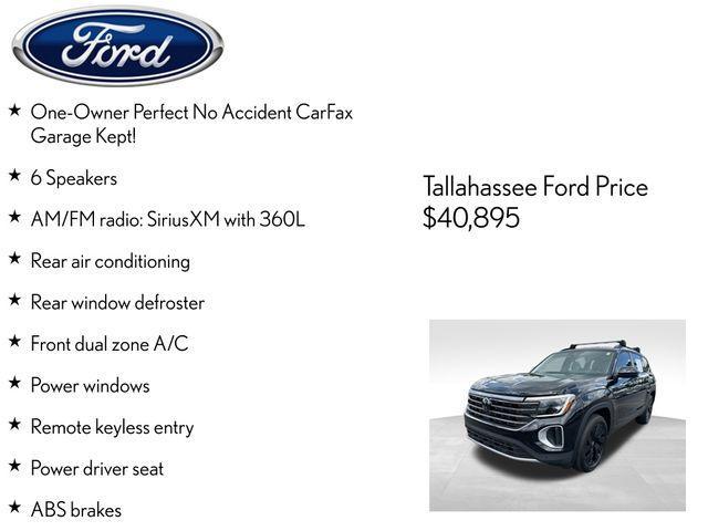 used 2024 Volkswagen Atlas car, priced at $34,992