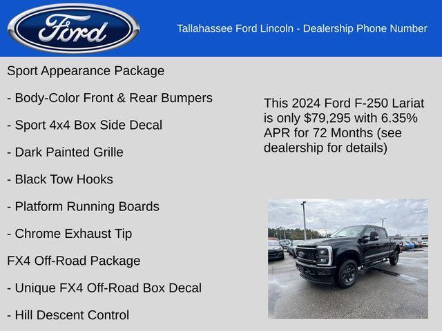 new 2024 Ford F-250 car, priced at $79,295