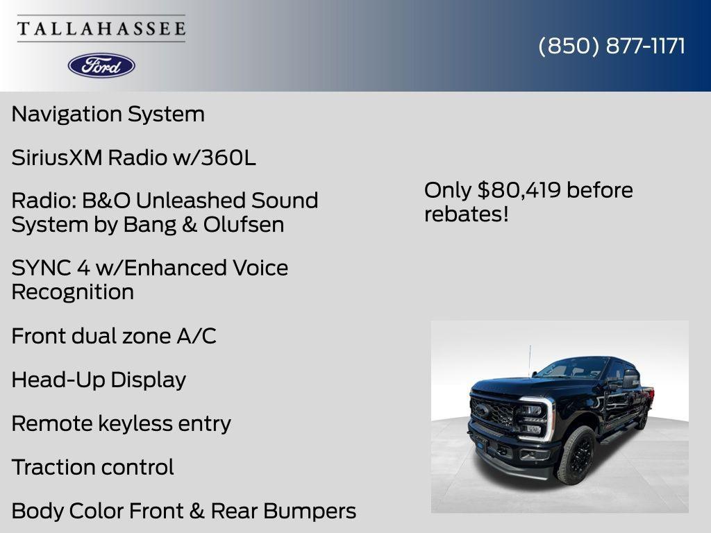 new 2025 Ford F-350 car, priced at $80,419