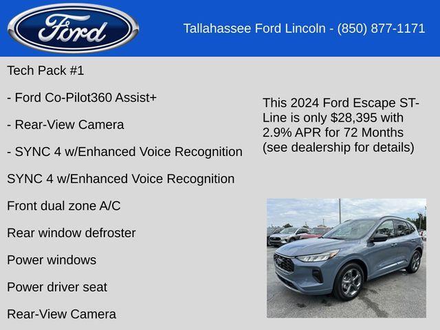 new 2024 Ford Escape car, priced at $28,395