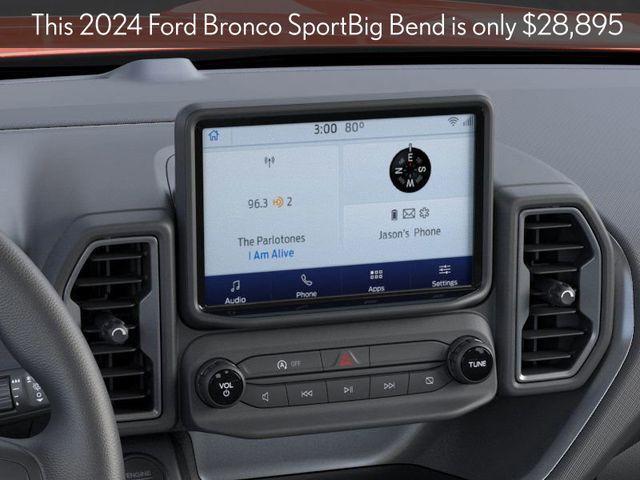 new 2024 Ford Bronco Sport car, priced at $28,895