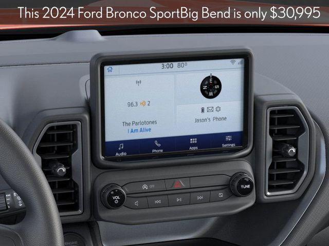 new 2024 Ford Bronco Sport car, priced at $30,995