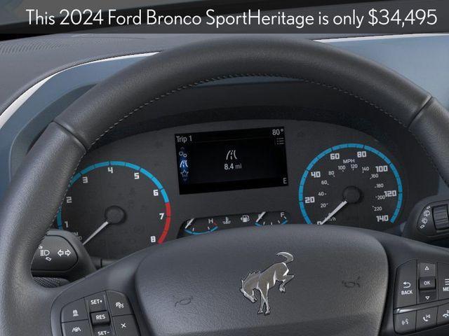 new 2024 Ford Bronco Sport car, priced at $34,495