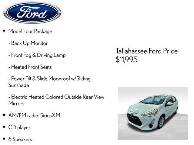 used 2015 Toyota Prius c car, priced at $9,972