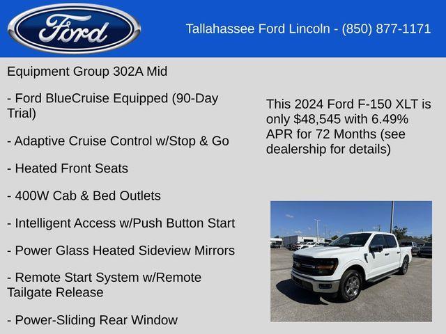 new 2024 Ford F-150 car, priced at $48,545