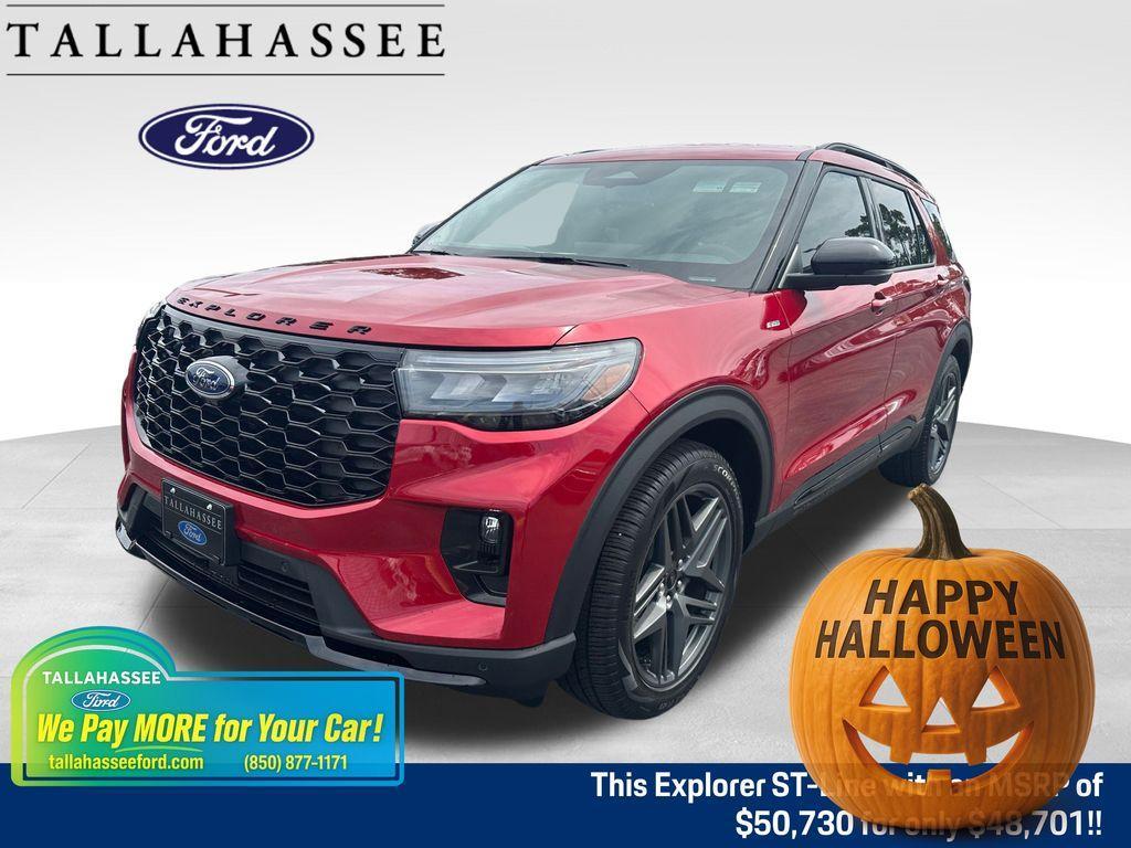 new 2025 Ford Explorer car, priced at $47,201