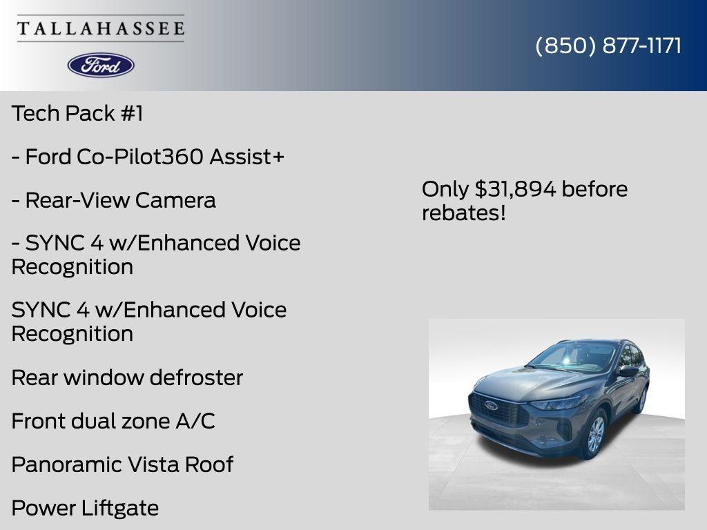 new 2025 Ford Escape car, priced at $28,394