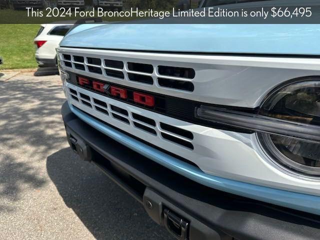 new 2024 Ford Bronco car, priced at $66,495