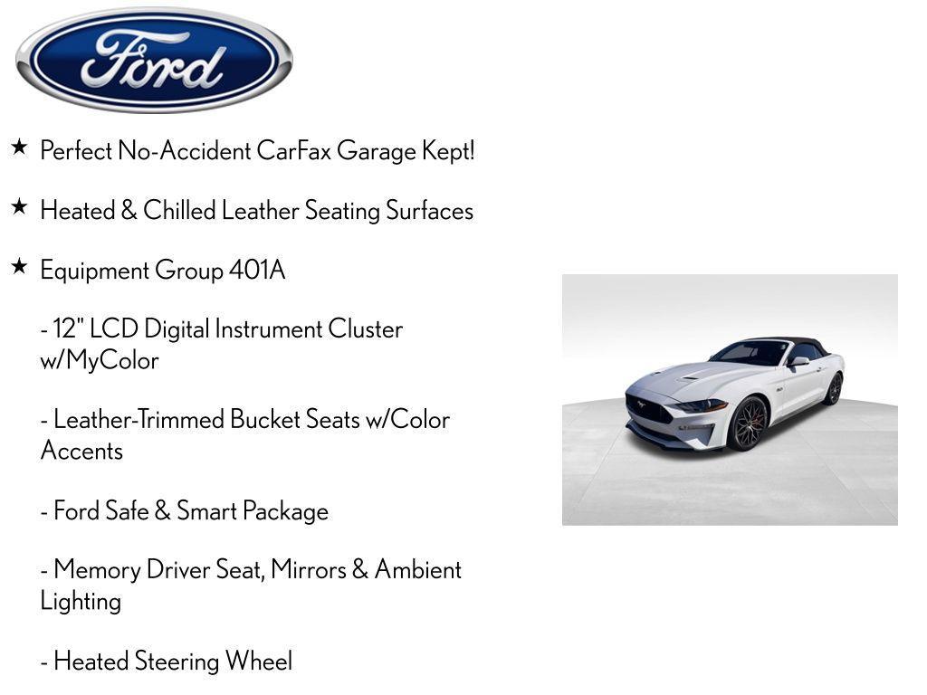 used 2022 Ford Mustang car, priced at $39,141