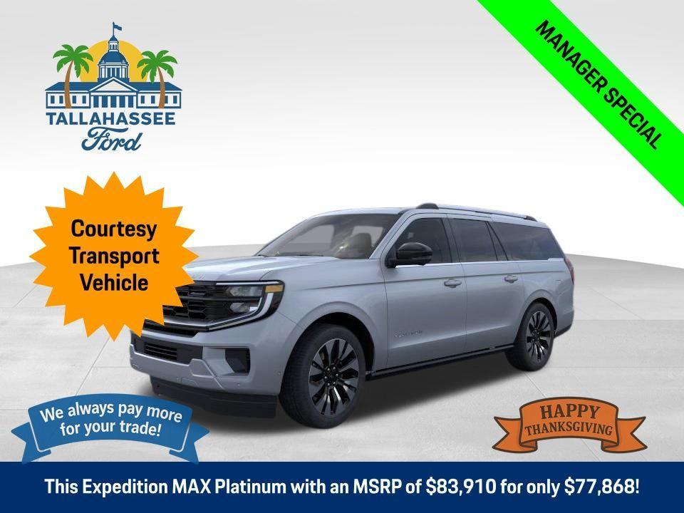 new 2025 Ford Expedition Max car, priced at $77,868