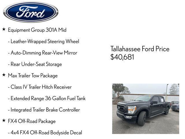 used 2022 Ford F-150 car, priced at $40,681