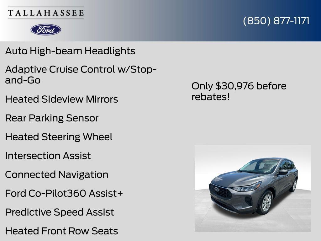 new 2025 Ford Escape car, priced at $27,476