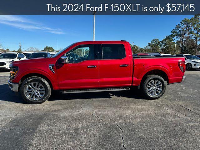 new 2024 Ford F-150 car, priced at $53,295